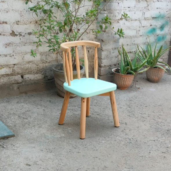 HomVent Wooden Rocking Chair For Kids - Adorable Rocker For Ages 2-10 In Beautiful Oak Finish