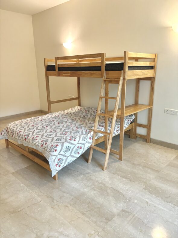 Wooden Bunk bed for kids