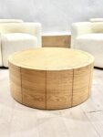 Round coffee table