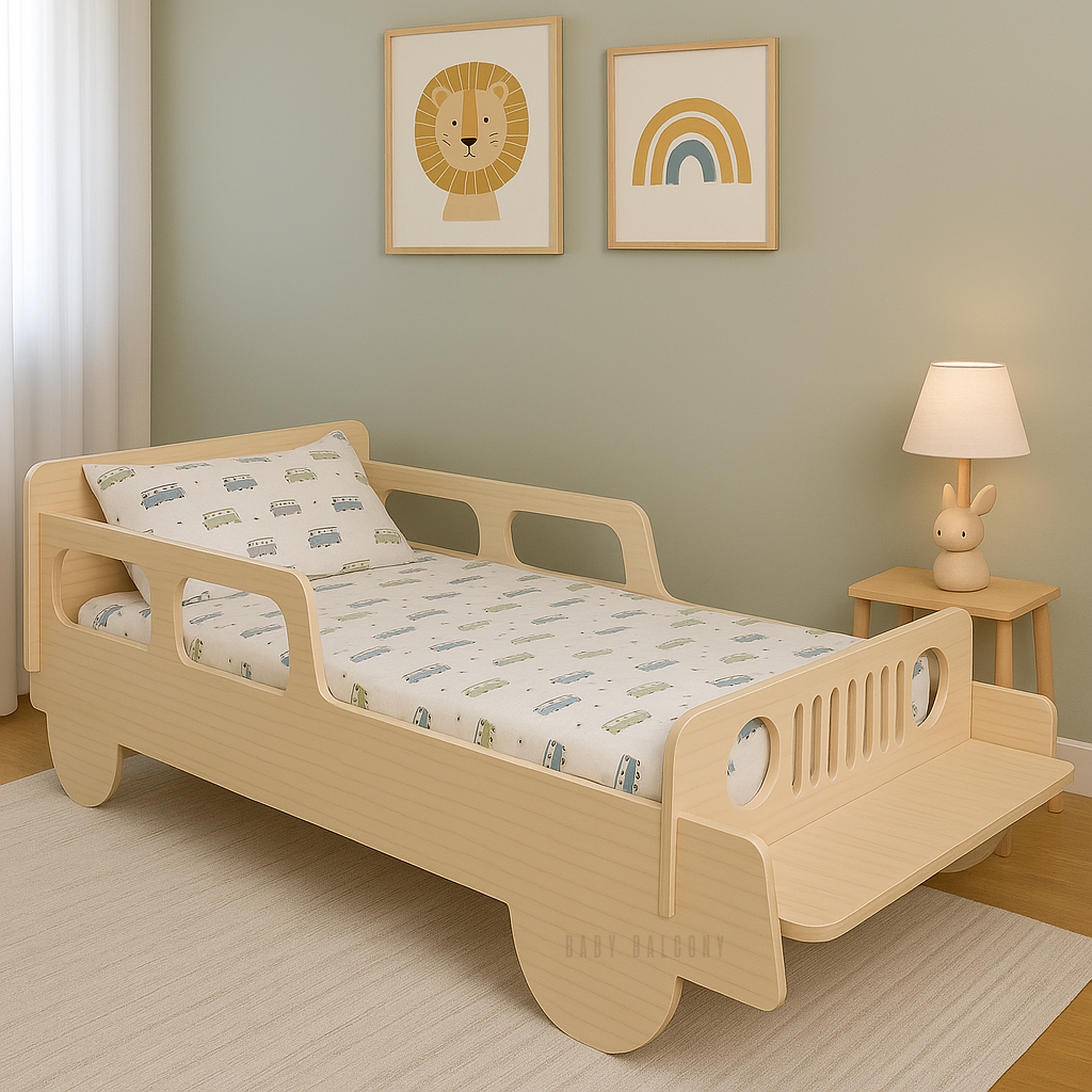 Kids car bed